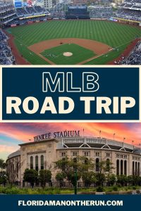 MLB Road Trip Split Blue - The Ultimate 2026 Major League Baseball Road Trip