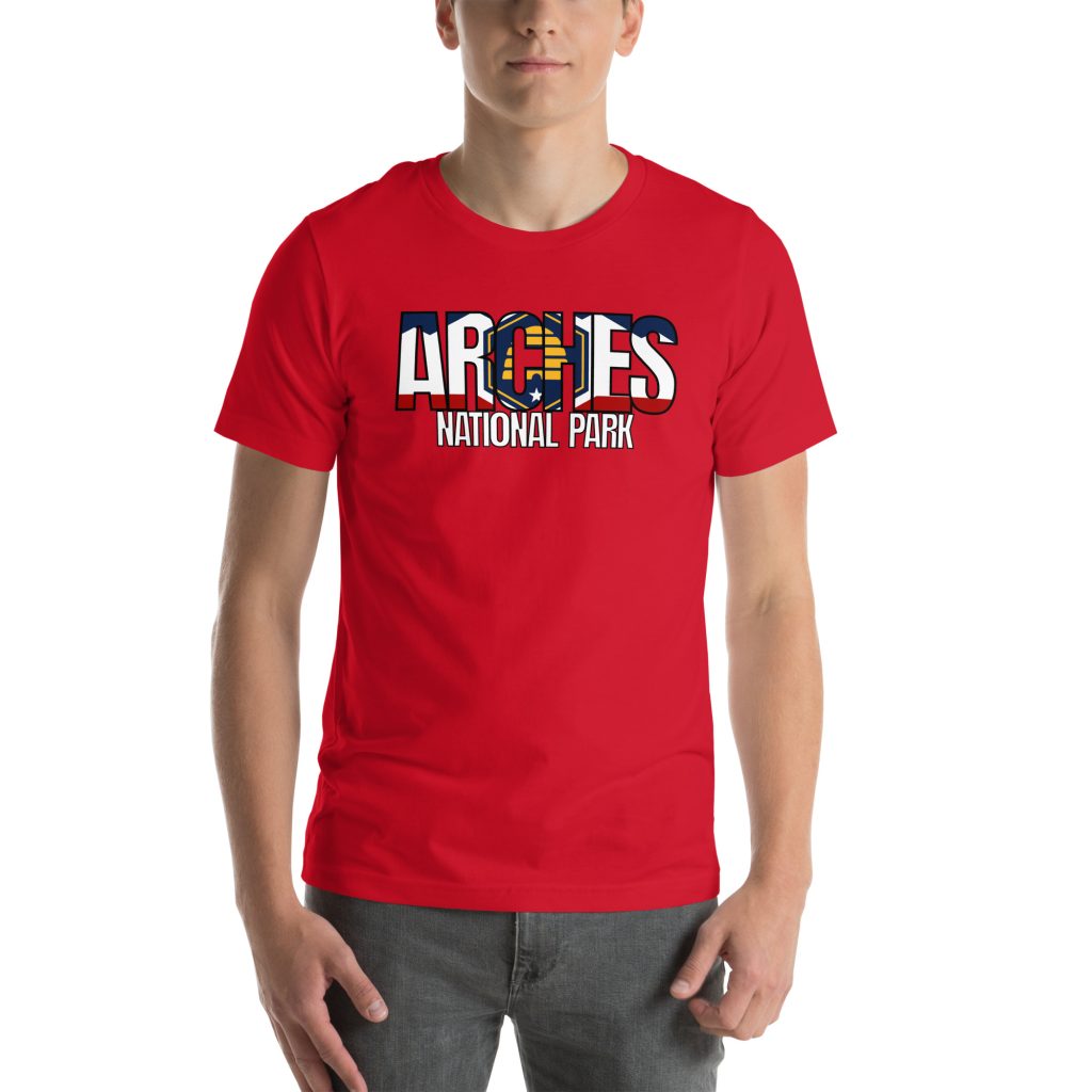 Arches National Park T-Shirt - State Flag Series