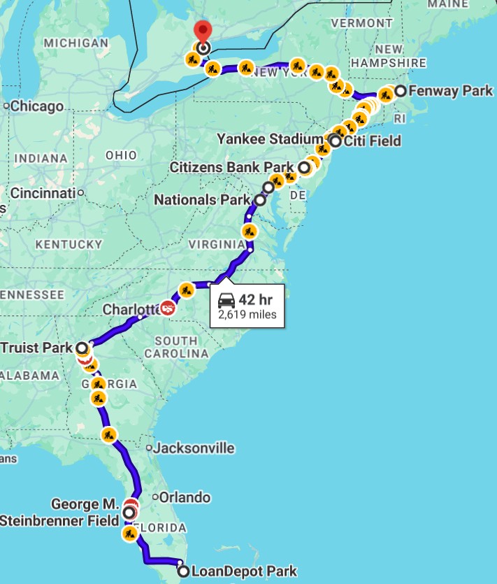 MLB 2026 Phase 2 - The Ultimate 2026 Major League Baseball Road Trip