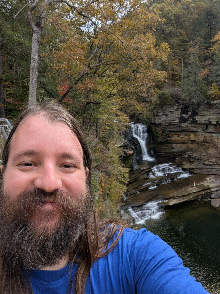 Cummins Falls Selfie - The 13 Best Waterfalls in Tennessee: an epic waterfall road trip