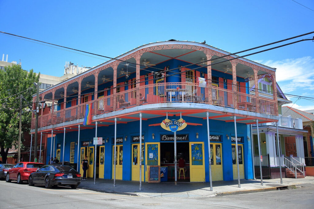 Dat Dog Frenchman Street Shutterstock JustPix - Walking in New Orleans: How We Explored the City Without a Car
