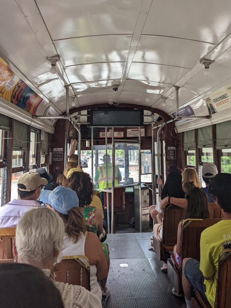 New Orleans Streetcar - Walking in New Orleans: How We Explored the City Without a Car