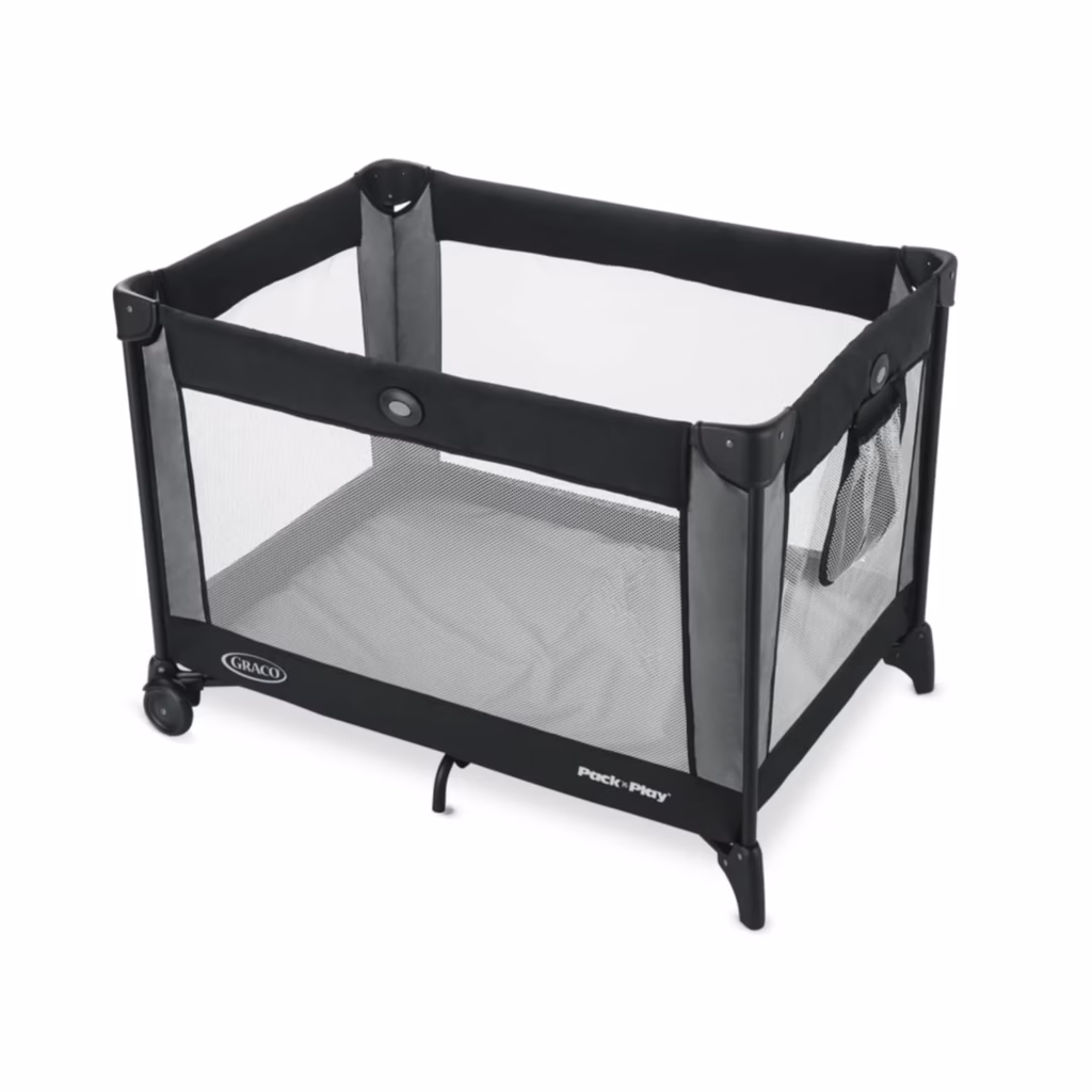 The best baby camping gear for sleeping is the Graco Pack n Play.